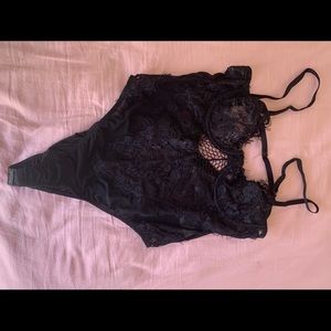black bodysuit